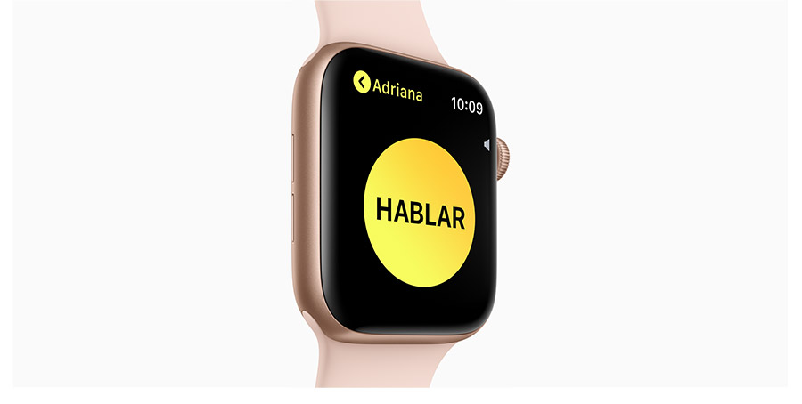 Watch Series 4 - Hablar
